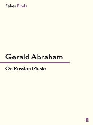 cover image of On Russian Music